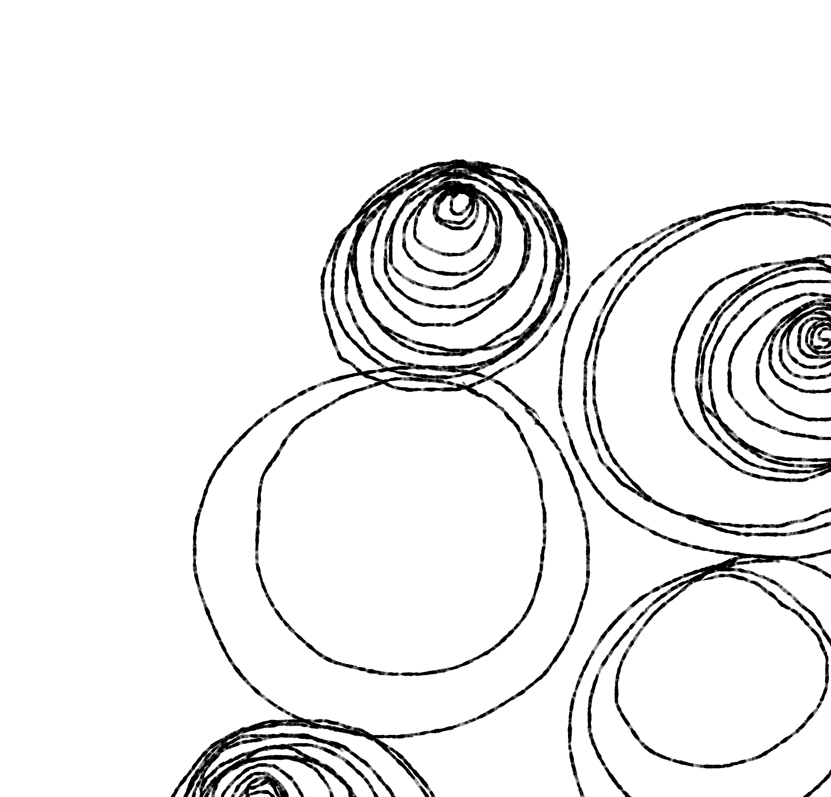 Illustration of circles, grouped