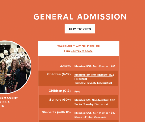 general admission page
